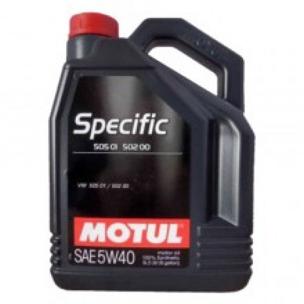 MOTUL SPECIFIC 505 01 / 502 00 5w40  * 5л.