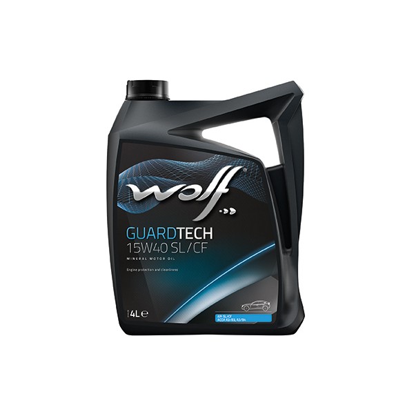 WOLF GUARDTECH 15W40 SL/CF * 4л.